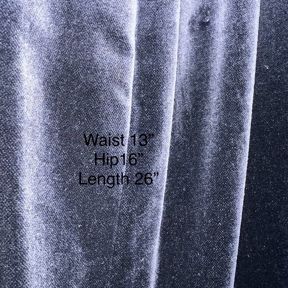 nordstrom WOMEN'S TAILORED CLOTHING Vintage Velvet Skirt Size 10 : Box TOY01: - Picture 8 of 10